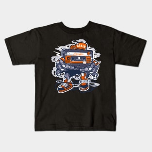 Zombie tape cassette Kids T-Shirt